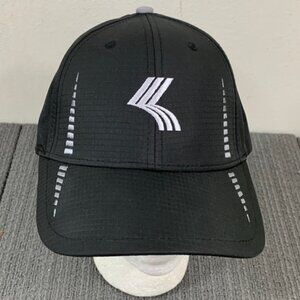 Kenwal Steel Baseball Hat Cap Mens Adjustable Black Strapback Cap America Golf